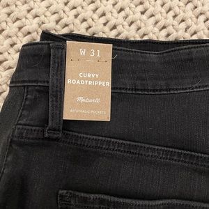 NWT Madewell Curvy Roadtripper Jeans. Size 31.